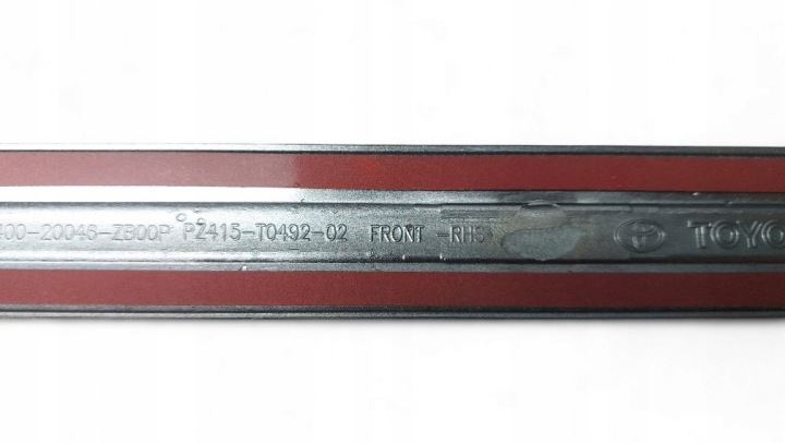 TOYOTA AVENSIS III T27 O8-18 MOULURE PORTES DROIT AVANT NOIRE PZ415-T0492-02