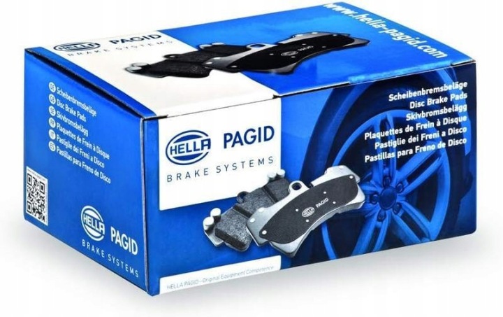PLAQUETTES FREIN HELLA PAGID 24200520 2420162005 3