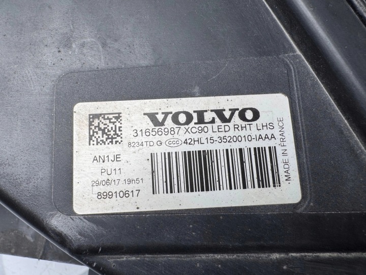 PHARE GAUCHE AVANT VOLVO XC90 II COMPLET LED 2015-