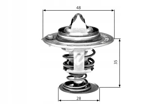THERMOSTAT HYUNDAI HYUNDAI ATOS 1,0 ,GETZ 1,1 HYUND