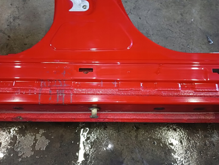 SEUIL DROIT AVEC REVÊTEMENT MERCEDES W176 CLASSE A I A2466360640 A2466901440