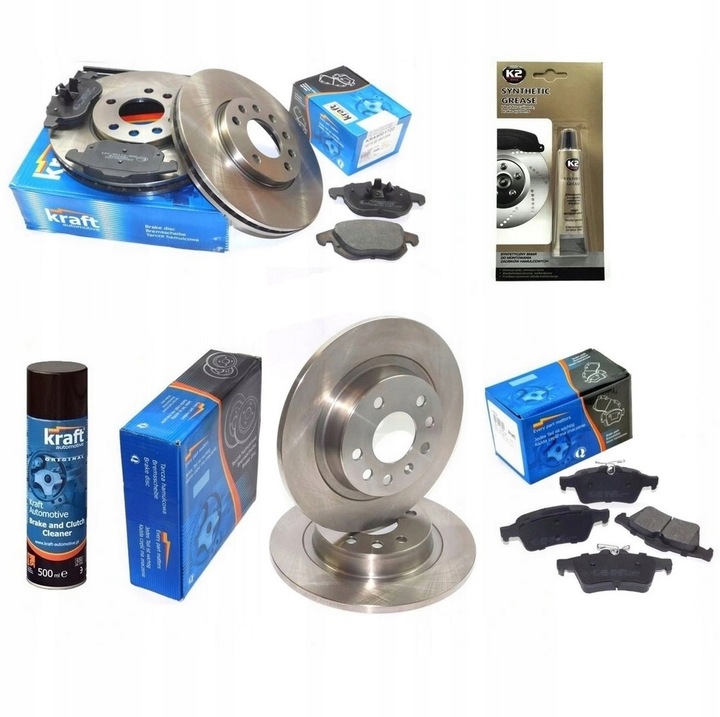 DISCOS ZAPATAS PARTE DELANTERA +TYL OPEL VECTRA C SIGNUM JUEGO 