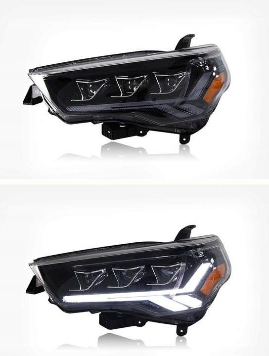 UNIDAD FAROS COMPLETO DIOPARA LUMINOSO LED PARA FAROS PARTE DELANTERA TOYOTA 4 RUNNER 2014-2023 