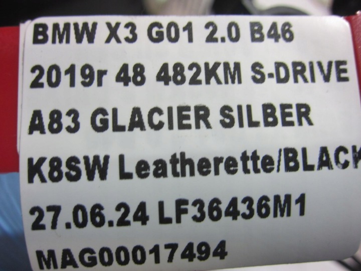 BMW X3 G01 X4 G02 TUYAU TUYAU EAU 7535543 TUYAU DE DÉRIVATION EAU 17127535543