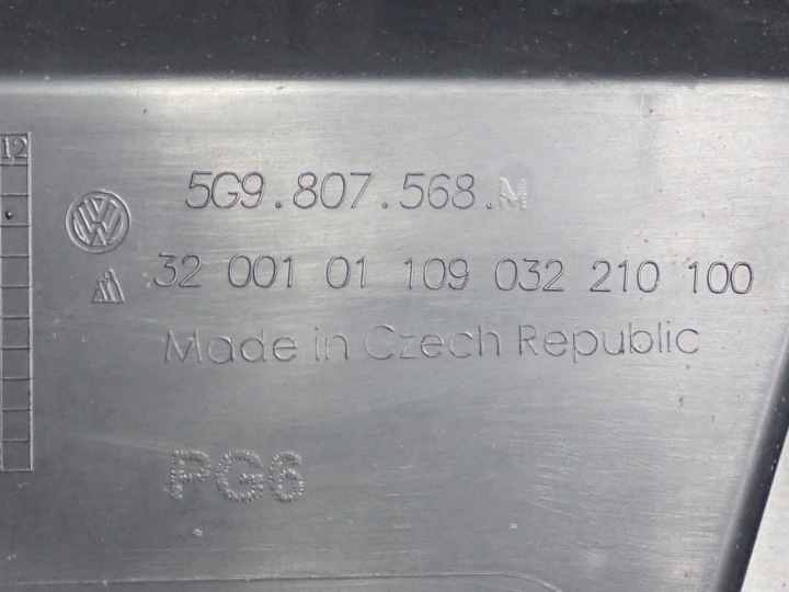 PARE-CHOCS ARRIÈRE ARRIÈRE COMPLET ORIGINAL VOLKSWAGEN GOLF VII 7 UNIVERSEL 15R