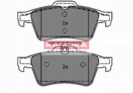 PLAQUETTES FREIN FORD FOCUS II 04- ARRIÈRE FORD FOCUS II TURNIER 11/04- KAM