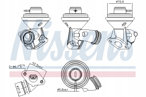 VANNE EGR 98228 NIS