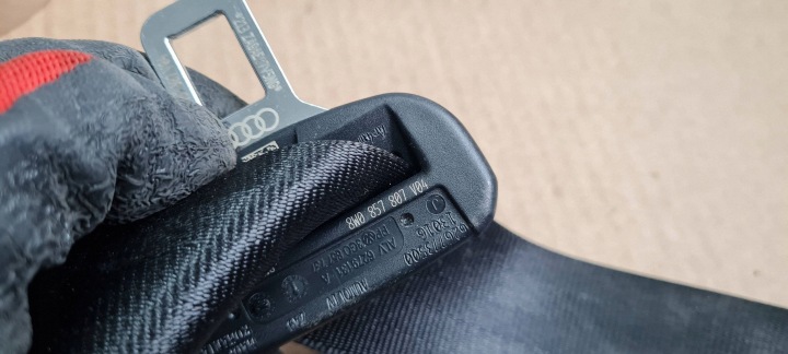 A4 B9 8W CEINTURE DE SÉCURITÉ ARRIÈRE CENTRAL 8W0857807 A5 8W