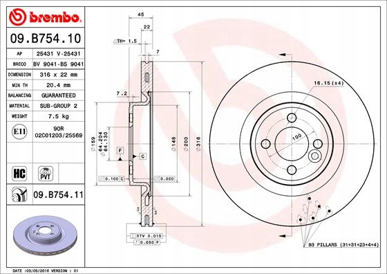 DISCOS ZAPATAS PARTE DELANTERA BREMBO MINI MINI 