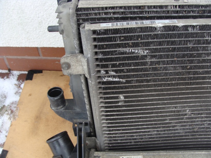 PANNEAU AVANT VENTILATEUR RADIATEURS EAU CLIMATISATION DACIA LOGAN I RESTYLAGE 1.5 DCI