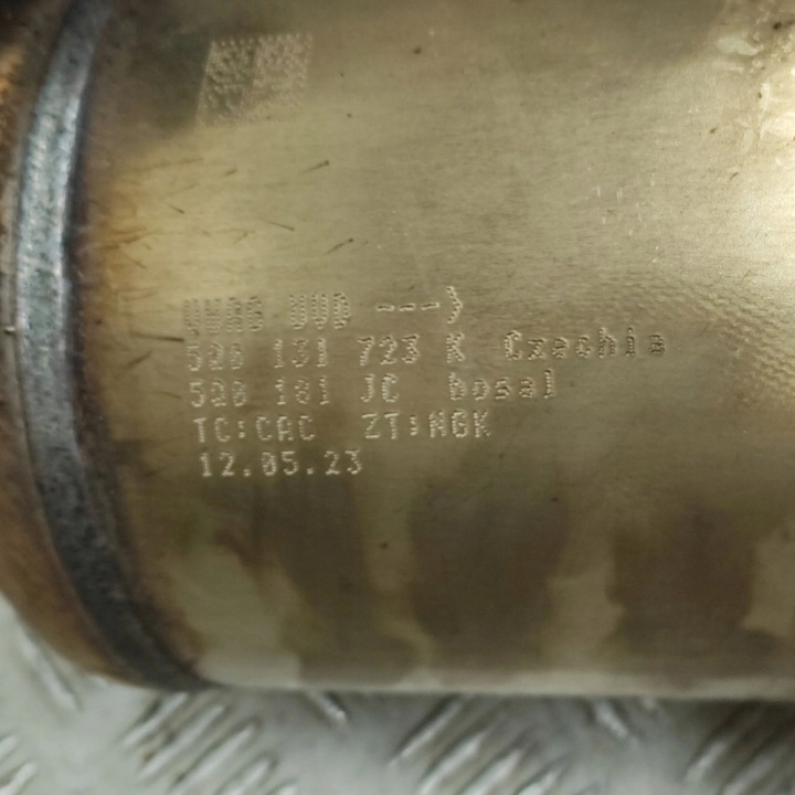 VOLKSWAGEN T-ROC 2023 FILTRE PARTICULES DURES CATALYSEUR FAP FAP