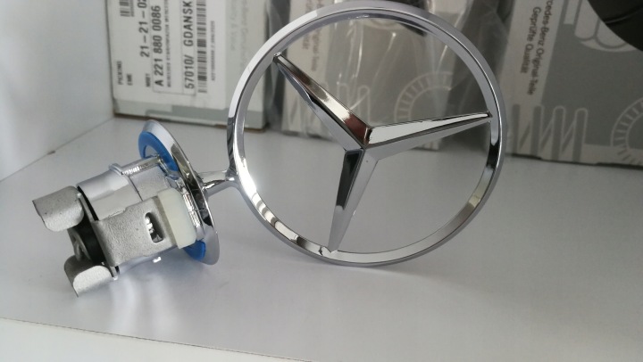 MERCEDES W221 W211 ÉTOILE EMBLÈME INSIGNE