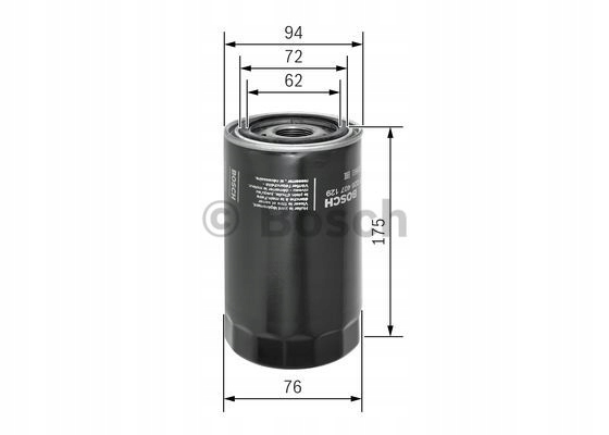 FILTRE HUILES BOSCH F 026 407 129 F026407129