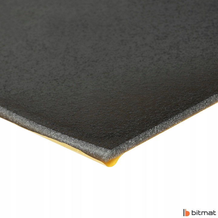 MAT FOAM COVER TRUDNOPALNA HOOD 5MM BLACK FILTER COVERING ENGINE