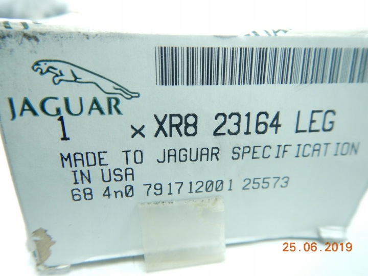AGRAFE CEINTURE DE SÉCURITÉ JAGUAR S-TYPE 02R XR823164LEG