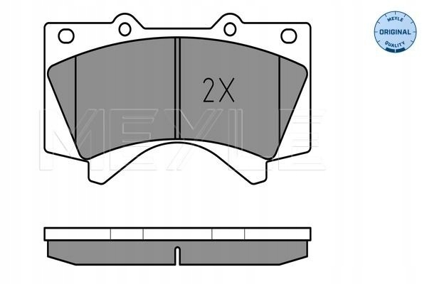 ZAPATAS DE FRENADO TOYOTA P. LANDCRUISER 4.5- 4.7 08- CON SENSOR 