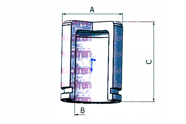 BY THE PIECE SPARE PARTS AUTOFREN SEINSA D025338 