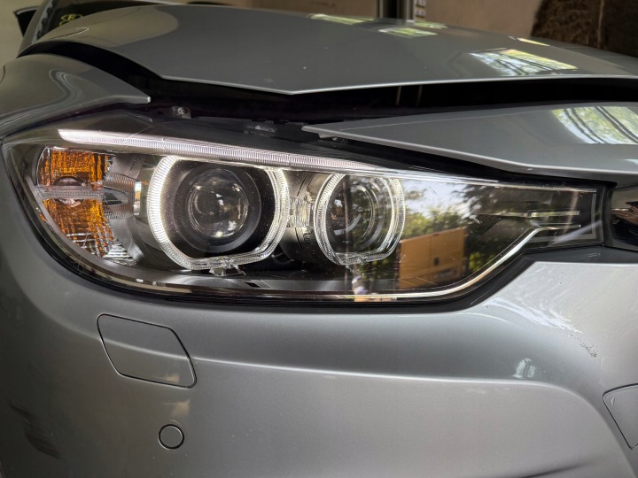 BMW 3 F30 F35 F31 2013 DROITE CÔTÉ PHARE AVANT 7338700 EN BON ÉTAT UK