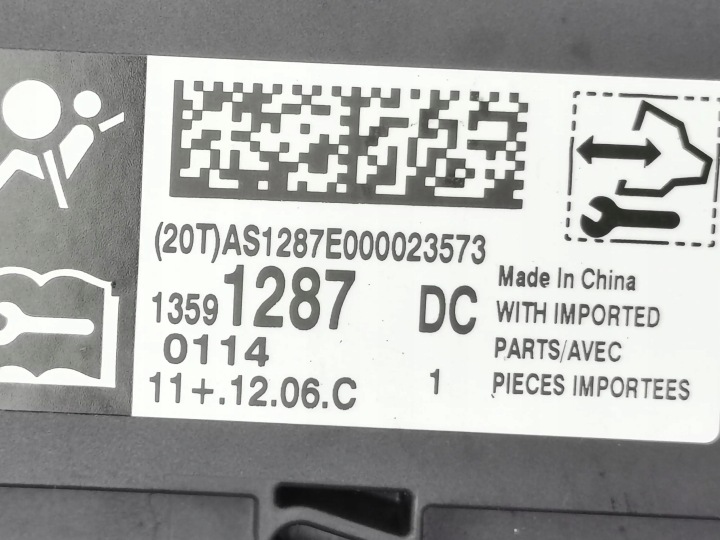 OPEL ANTARA 2014 CONTRÔLEUR MODULE AIRBAG