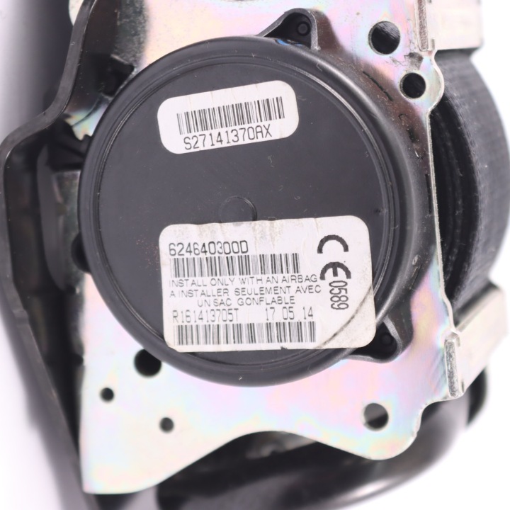 BMW X5 F15 CEINTURE DE SÉCURITÉ ARRIÈRE LEWO NOIR 7343641