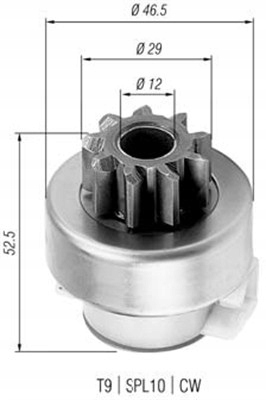 BENDIX DÉMARREUR BMW GM 1960 BMW 320, 323, 325,