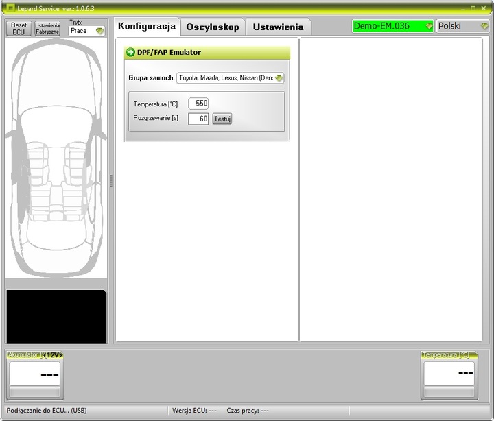 EMULATOR DPF/FAP DENSO (TOYOTA,NISSAN,LEXUS,MAZDA) 