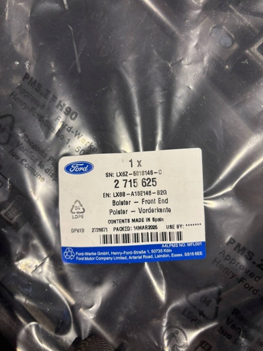 GUIDE D'AIR FORD KUGA III LX6BA16E146B2G