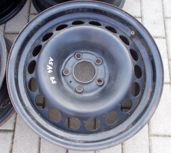 5X112 R16 ET 39 AUDI A4 B8 LLANTAS ACERO 7JX 16H2 8K0601027A 