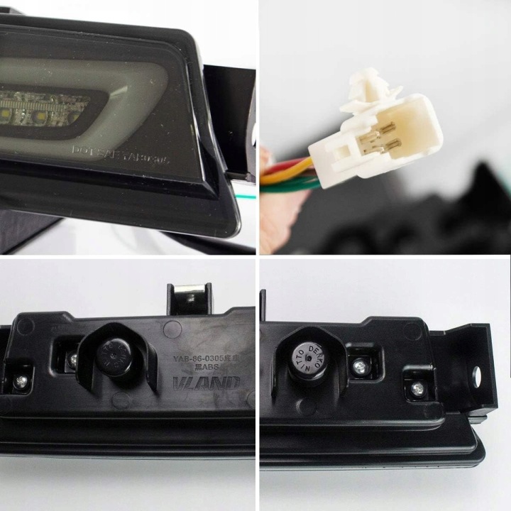 VLAND LED VERS GT86 -2019 BRZ -2018 FRS -2016 ARRIÈRE ARRIÈRE LANTERNE LED