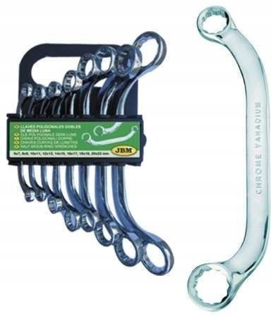 CLÉS VERS ALTERNATOROW 6-22 MM TYPE C, 8 PCS JBM