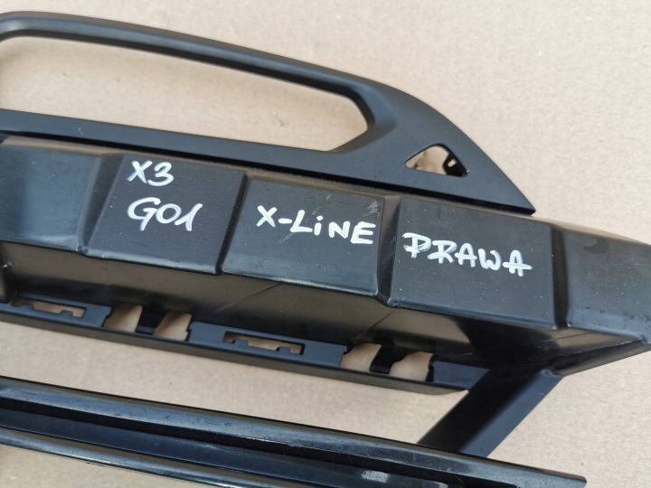 BMW X3 G01 X-LINE 17-21 GRILLE DROITE PARE-CHOCS AVANT 7420872