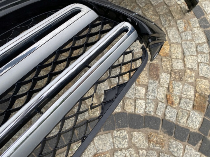 MERCEDES GLC 253 PARE-CHOCS AVANT GRILLE CHROME 2538850565 ORIGINAL