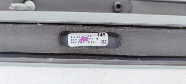 BARRES DE TOIT BARRES DE TOIT DE TOIT NOIR POUSSOIR AUDI Q3 8U 8U0860022 8U0860021 1P9