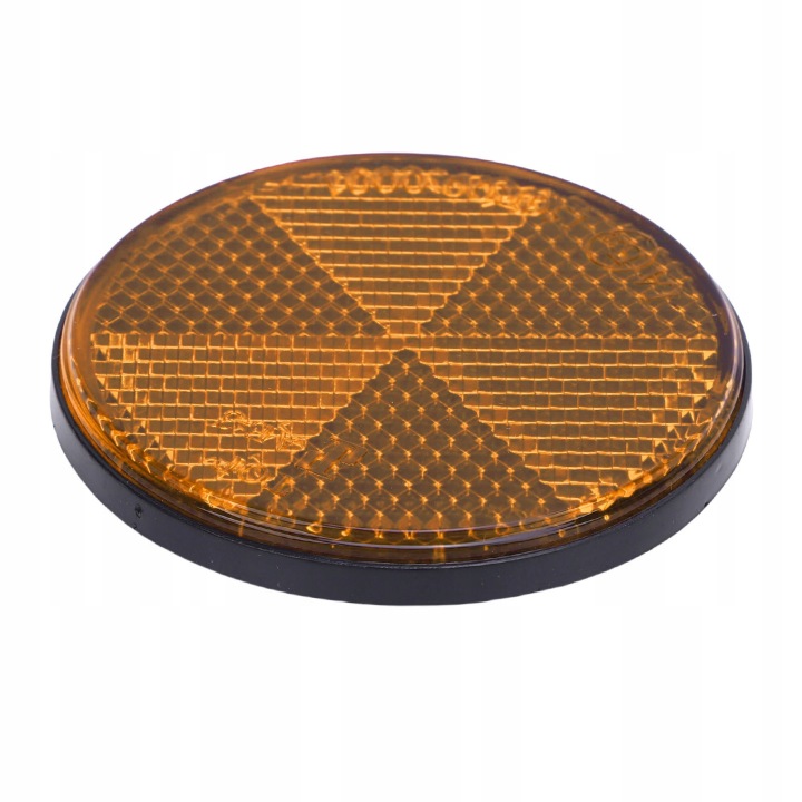 6 PCS ROND RÉFLECTEURS AUTO-ADHÉSIF RÉFLECTEUR SÉCURITÉ 2,24 0D