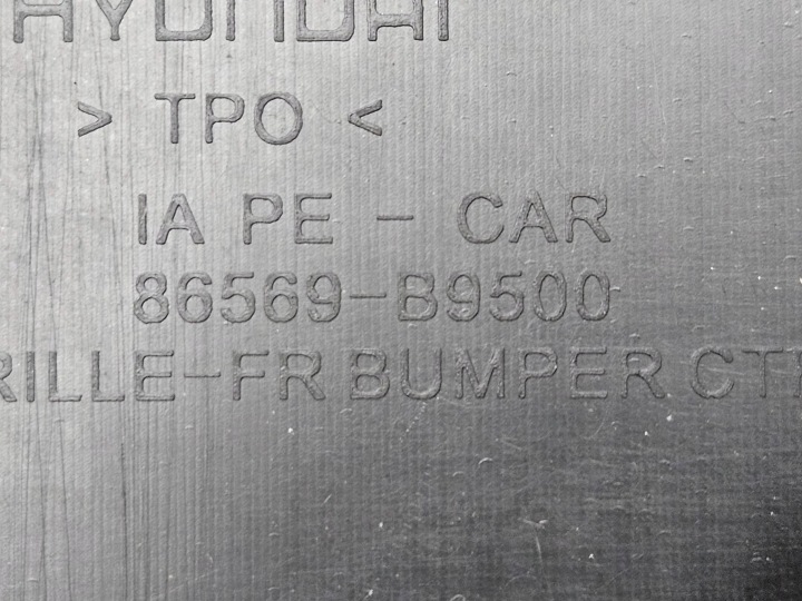 HYUNDAI I10 2016-2019 LIFT PARE-CHOCS AVANT
