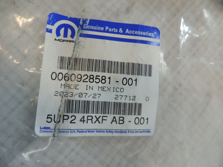 MOULURE PORTES AVANT DROITE 18-21 JEEP COMPASS 5UP24RXFAB 5UP24TRMAA NEUF