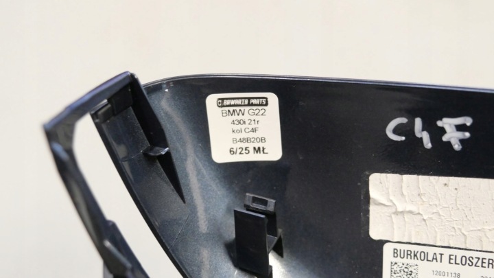 BMW G20 G21 G22 CHÂSSIS RÉTROVISEURS GAUCHE C4F ARCTIC RACE BLUE 8492897