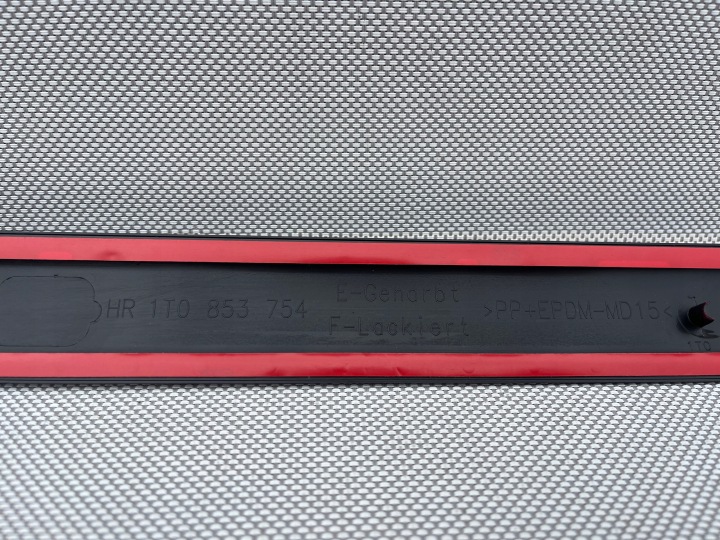 VW TOURAN CADDY MOULURE LATÉRALE PORTES DROIT ARRIÈRE 2K5853536 1T0853754