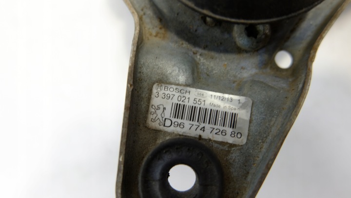 PEUGEOT 508 I MÉCANISME ESSUIE-GLACES DROIT AVANT 1397220613