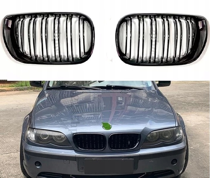 REJILLA DE RADIADOR DEFLECTOR REJILLA BMW E46 