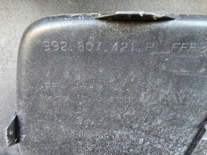 PARE-CHOCS ARRIÈRE ARRIÈRE PORSCHE 911 992 TARGA 4 GTS