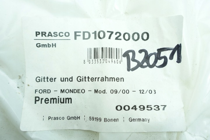 GRILLE CALANDRE GRILLE FORD MONDEO MK3 2000-2007