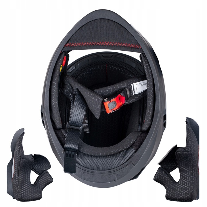 CASQUE INTÉGRAL DZIECIECY W-TEC BASMECK BLANC MOTOCYCLETTE QUAD R. M 51-52