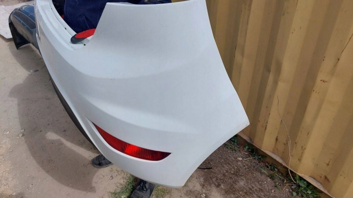 FORD FIESTA MK7 PARE-CHOCS ARRIÈRE ARRIÈRE 8A6117D781A