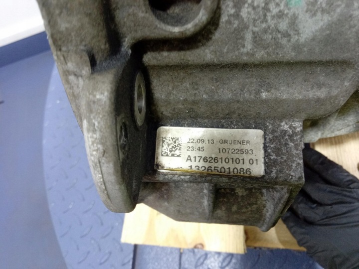 MERCEDES B W246 180CDI 1.5 CDI BOÎTE MANUELLE 711.632 A1762610101