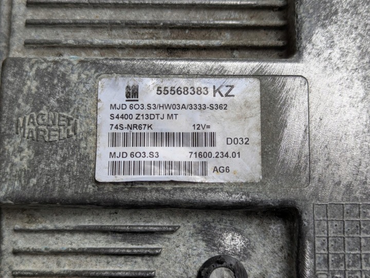 KIT DE DÉMARRAGE OPEL CORSA D 2010 55568383