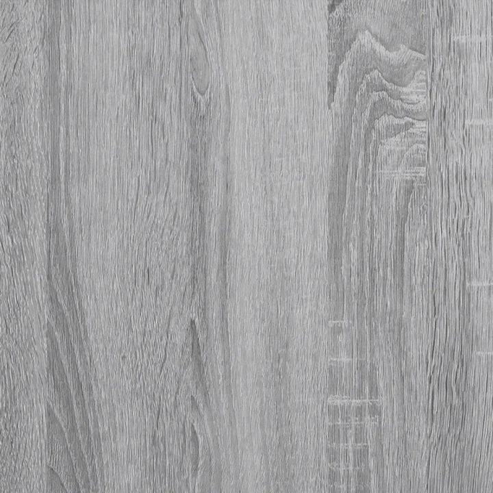 VIDAXL REGAL/PRZEGRODA, GRIS DAB SONOMA, 100X33X125,5 CM