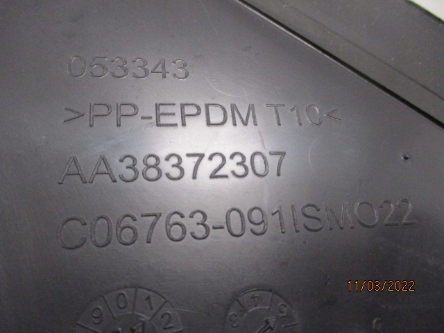 PEUGEOT 308 T9 LIFT GUIDE D'AIR CAPTEUR