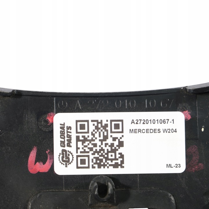 MERCEDES W203 W204 M272 V6 COUVERCLE PROTECTION INSONORISATION MOTEUR A2720101067
