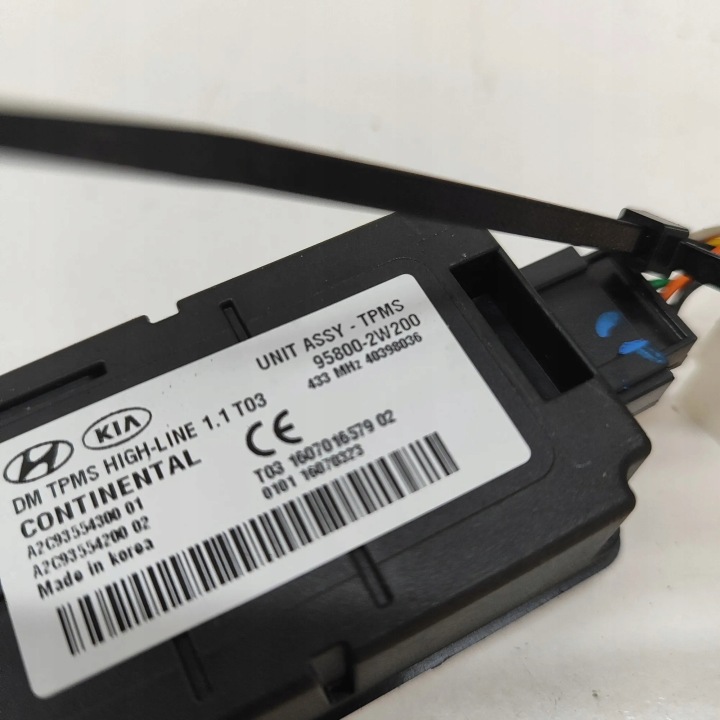 CAPTEUR PRESSION PNEUS HYUNDAI SANTA FÉ III (DM) 958002W200 31406596 2.2L
